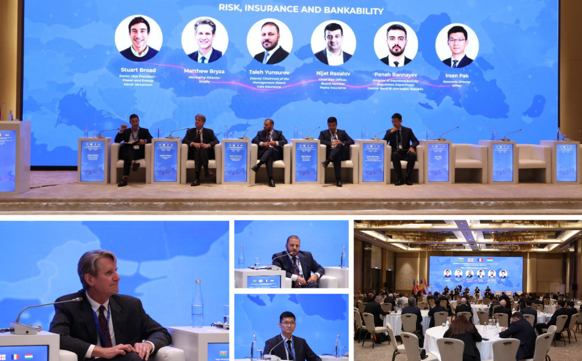 “Yaşıl Enerji Dəhlizi” layihəsi üzrə risklərin idarə olunması və sığorta mexanizmləri müzakirə olunub 