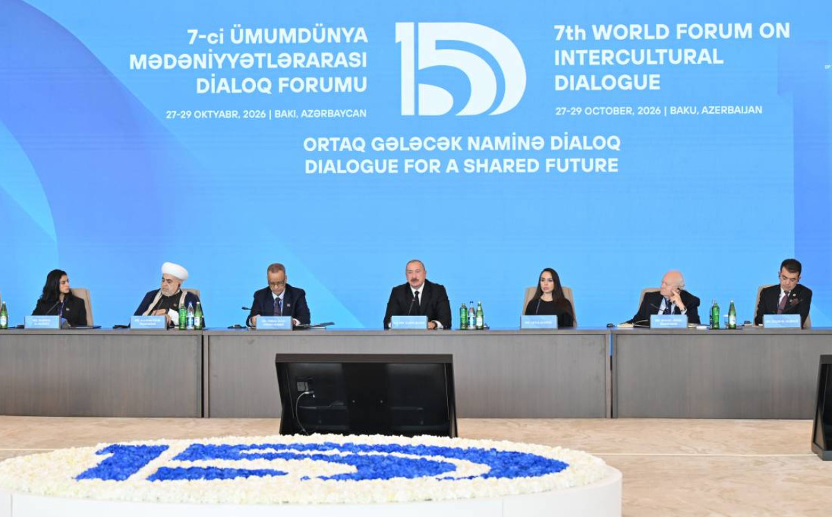 Azərbaycan dünyada mədəniyyətlərarası dialoqun möhkəmləndirilməsinə və sülhün təşviqinə mühüm töhfələr verir 