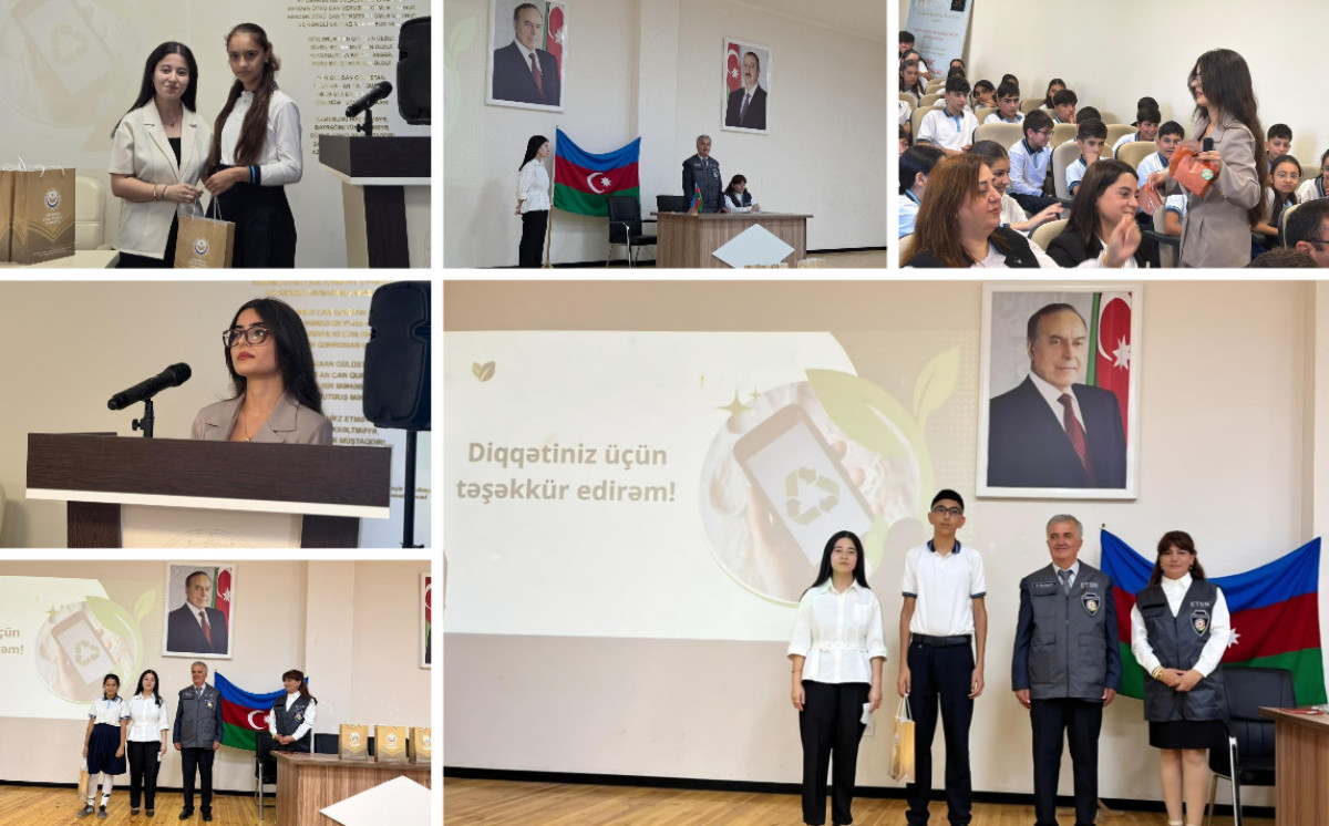 ADPU tələbəsi və məzununun ekoloji layihəsi Ağsu və Göyçayda təqdim olunub 