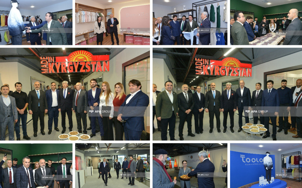 Bakıda Qırğız Ticarət Evinin açılış mərasimi keçirilib 