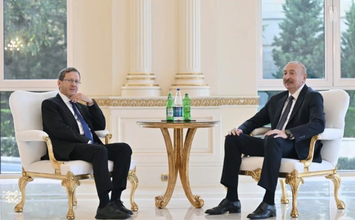 İlham Əliyev ilə İsrail Prezidenti arasında görüş olub 